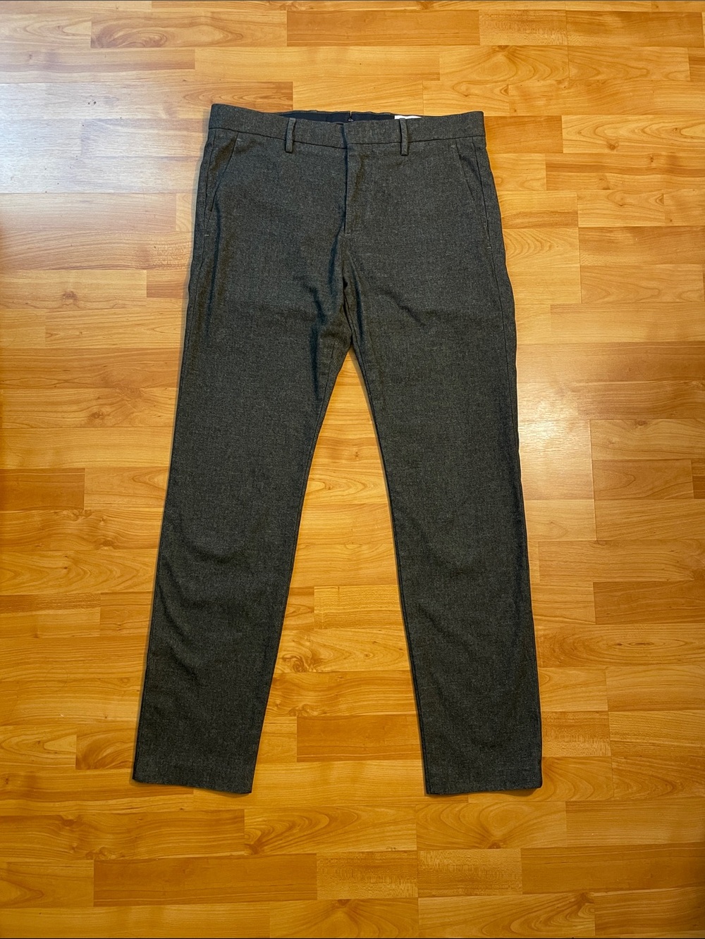 NN07 Theo Tailored Slim Fit Tweed Pants Size 33/34